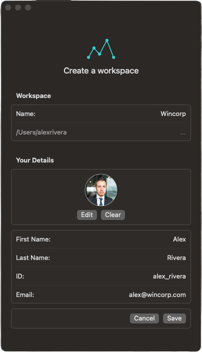 create a new workspace